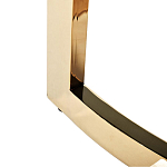 Столик журнальный золотой с темным стеклом Tastiness варинант исполнения - 2 | Loft Concept в Барнауле