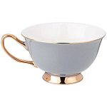 Чайная пара из фарфора 200 мл Grey Tea Porcelain Set варинант исполнения - 2 | Loft Concept в Барнауле