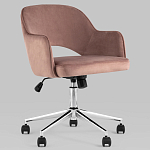 Кресло для компьютерного стола Veloury Pink варинант исполнения - 2 | Loft Concept в Барнауле