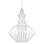 Подвесной светильник Wire Dream Pendant 2 Белый варинант исполнения - 3 | Loft Concept в Барнауле