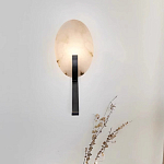 Бра с мраморным рассеивателем овальной формы Torch варинант исполнения - 3 | Loft Concept в Барнауле