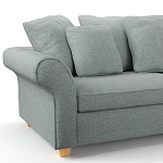 Мебельная ткань Шенилл голубой цвет 138 см T4-20 варинант исполнения - 9 | Loft Concept в Барнауле