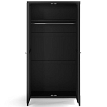 Шкаф черный Silva Black Cabinet варинант исполнения - 4 | Loft Concept в Барнауле
