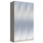 Шкаф 3-х дверный с зеркальными дверями Satin Furniture варинант исполнения - 1 | Loft Concept в Барнауле