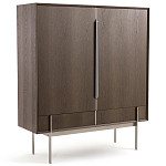 Шкаф из серого дуба Sawada Gray Oak Cabinet варинант исполнения - 2 | Loft Concept в Барнауле