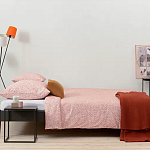 Постельное белье розового цвета с рисунком 150х200 см Blossom Essence варинант исполнения - 3 | Loft Concept в Барнауле