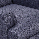 Мебельная ткань Шенилл синий цвет 138 см T4-33 варинант исполнения - 6 | Loft Concept в Барнауле