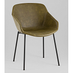 Стул Ashby экокожа зелёный варинант исполнения - 1 | Loft Concept в Барнауле