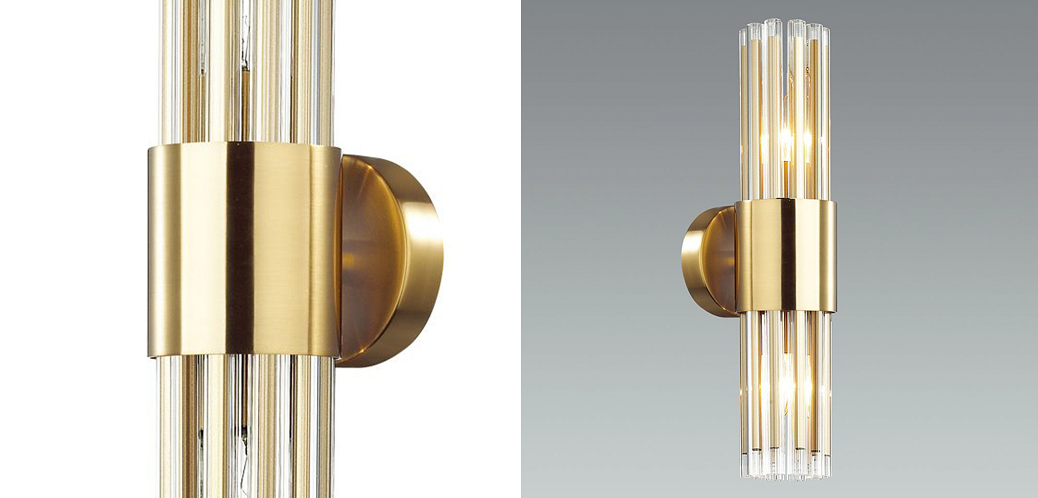 Бра Gladwin Glass Tube Wall Lamp Бра Gladwin Glass Tube Wall Lamp - Loft-Concept в Барнауле