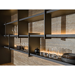 Кухонный гарнитур с раздвижными дверцами TIVALÌ 2.0 BY YABU PUSHELBERG Dada Engenereed Kitchen варинант исполнения - 5 | Loft Concept в Барнауле