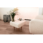 Керамический столик на деревянных ножках «Квадро» варинант исполнения - 8 | Loft Concept в Барнауле