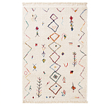 Ковер с графическим разноцветным узором Vinridio Bо  Multi варинант исполнения - 1 | Loft Concept в Барнауле