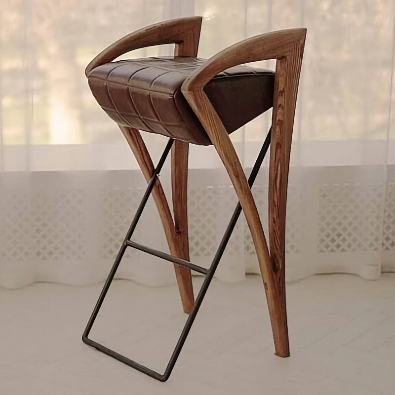 Стул Crutch Chair Коричневый Черный Стул Crutch Chair Коричневый Черный в Барнауле | Loft Concept
