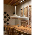 Подвесной вязаный бежевый светильник «Лампа Марракеша» варинант исполнения - 2 | Loft Concept в Барнауле