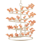 Люстра спиралевидная с фигурками птенцов Playful Chandelier варинант исполнения - 2 | Loft Concept в Барнауле