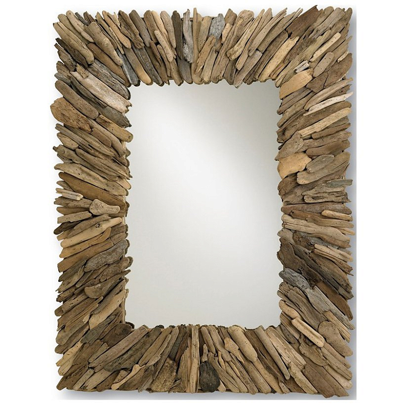 Зеркало Beachhead Mirror Бежево-серый Зеркало Beachhead Mirror Бежево-серый в Барнауле | Loft Concept