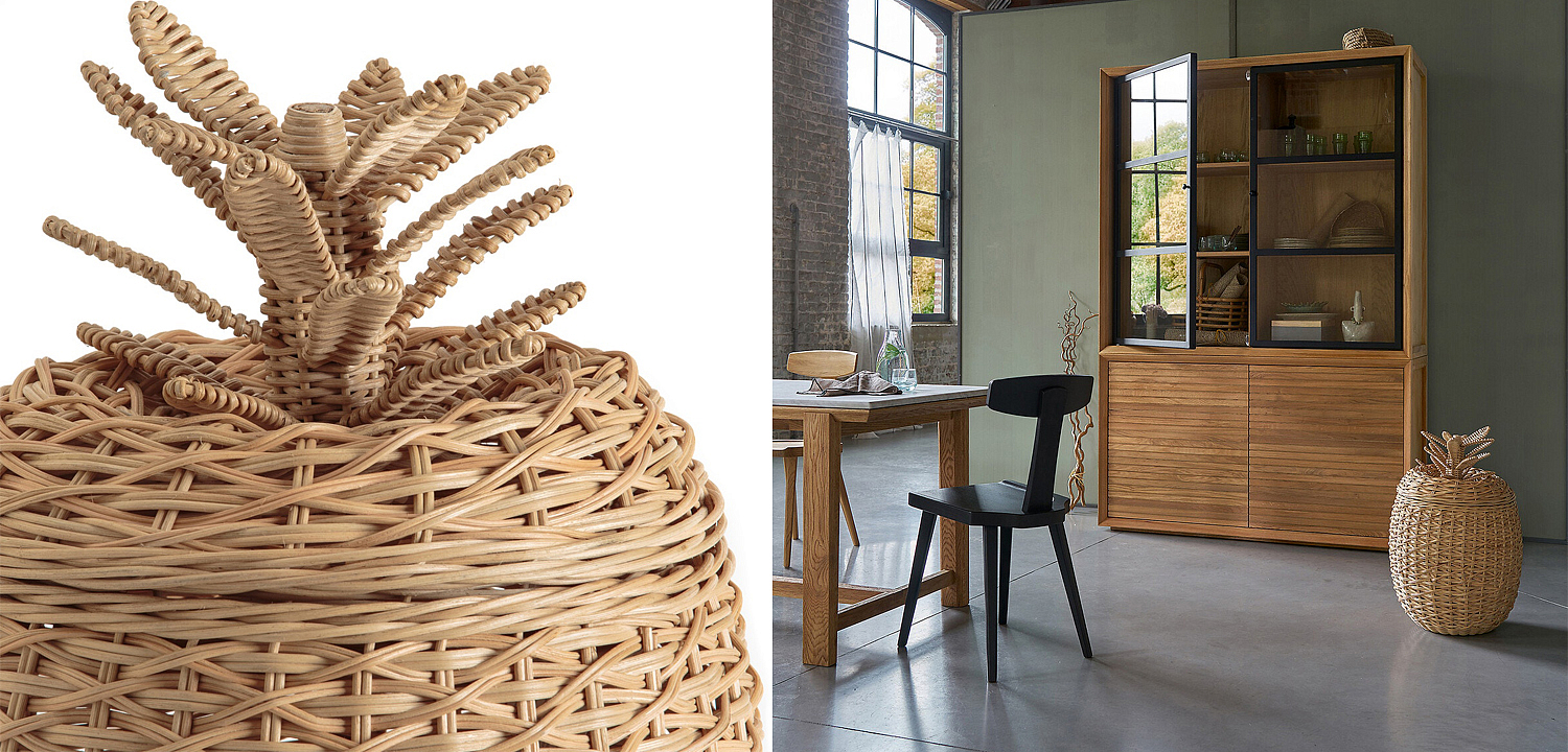 Корзина Wicker Exotic Basket Корзина Wicker Exotic Basket - Loft-Concept в Барнауле