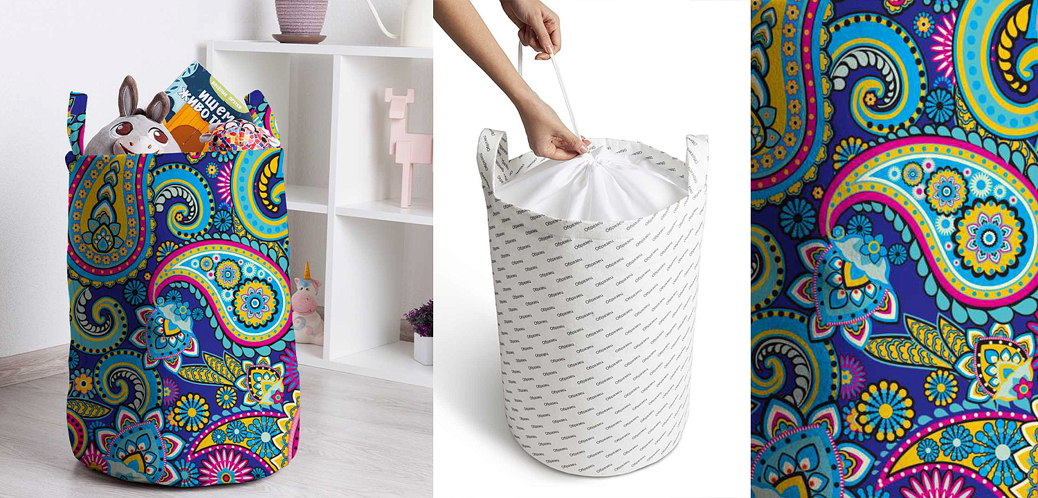 Корзина Paisley Basket Корзина Paisley Basket - Loft-Concept в Барнауле