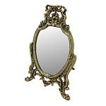 Зеркало настольное в бронзовой раме Majestic Bronze Mirrors  варинант исполнения - 1 | Loft Concept в Барнауле