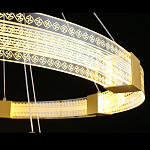 Люстра подвесная светодиодная Apolon Gold варинант исполнения - 4 | Loft Concept в Барнауле