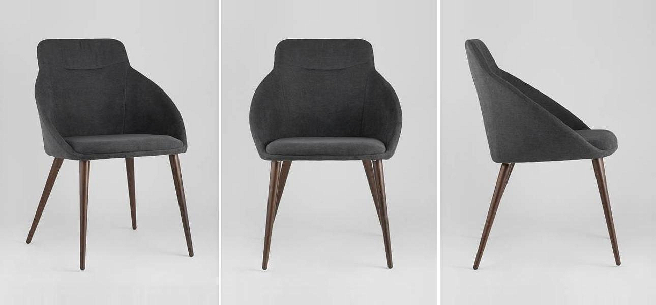 Стул Queenie Chair Серый Цвет Стул Queenie Chair Серый Цвет - Loft-Concept в Барнауле