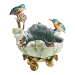 Чаша в виде листка лотоса с птицами Eden Garden варинант исполнения - 6 | Loft Concept в Барнауле