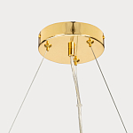 Люстра подвесная из золотых колец 57 см Golden Circles варинант исполнения - 11 | Loft Concept в Барнауле