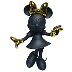 Статуэтка Минни Маус черного и золотого цвета Minnie Mouse Black&Gold Figurine  варинант исполнения - 1 | Loft Concept в Барнауле