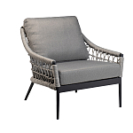 Кресло уличное темно-серое Street Bliss варинант исполнения - 2 | Loft Concept в Барнауле