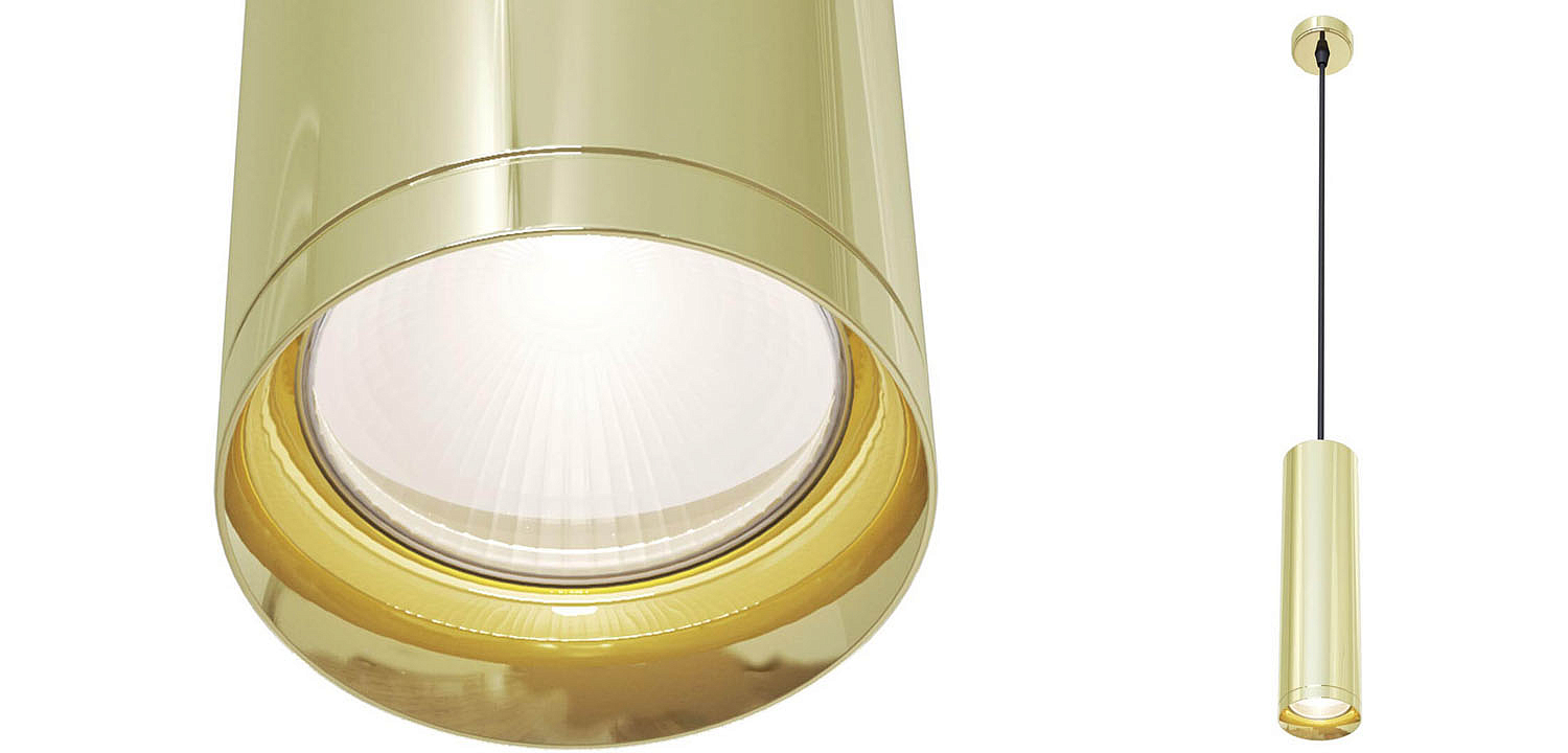 Подвесной светильник Trumpet tube gold 30 Подвесной светильник Trumpet tube gold 30 - Loft-Concept в Барнауле