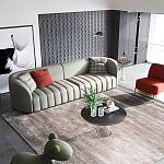 Дизайнерский журнальный стол на прозрачном основании Nofon варинант исполнения - 2 | Loft Concept в Барнауле