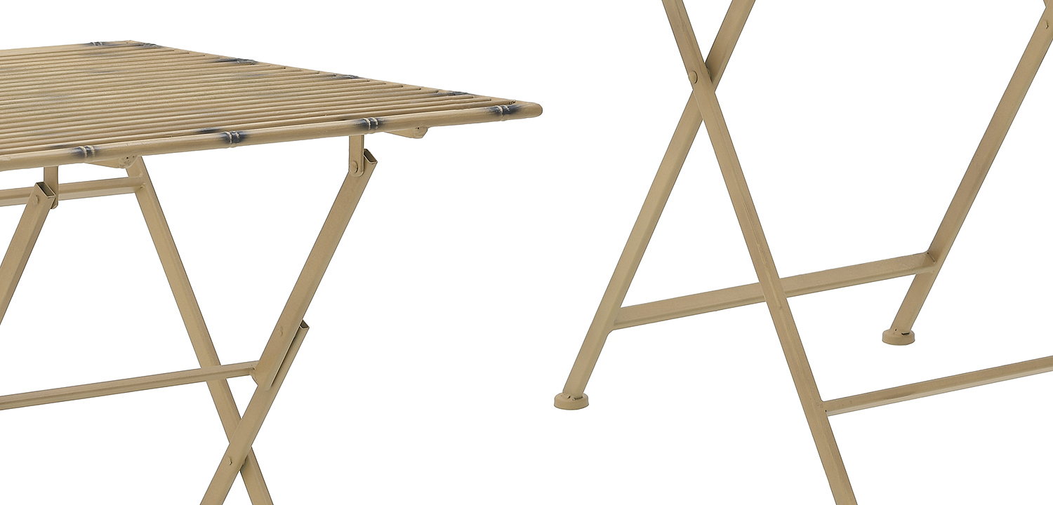 Приставной металлический складной стол Azra Metal Side Table Приставной металлический складной стол Azra Metal Side Table - Loft-Concept в Барнауле