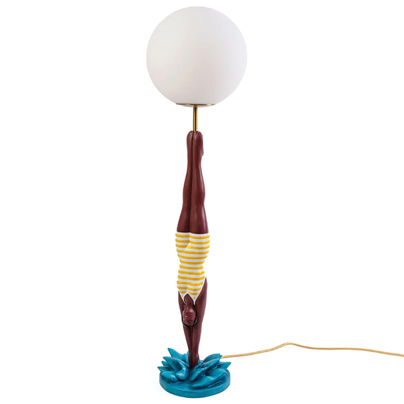 Настольная лампа Seletti Diver Red Мульти в Барнауле | Loft Concept 
