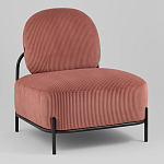Кресло Стоун велюр рельефный коралловый варинант исполнения - 1 | Loft Concept в Барнауле