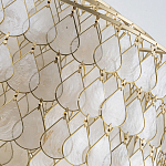 Люстра многоярусная с декором из натуральной морской ракушки Iridescent Light варинант исполнения - 9 | Loft Concept в Барнауле