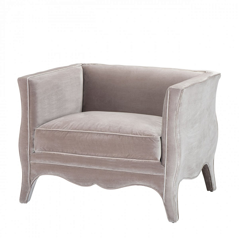 Кресло Eichholtz Chair Bouton Розовый пастельный Кресло Eichholtz Chair Bouton Розовый пастельный в Барнауле | Loft Concept