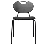 Стул с мягким сиденьем черный Stool Loft Black варинант исполнения - 1 | Loft Concept в Барнауле