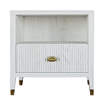 Прикроватная тумбочка с полкой Elsa Dreams White варинант исполнения - 6 | Loft Concept в Барнауле