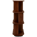 Стеллаж Zacharie Brown Wood Rack варинант исполнения - 3 | Loft Concept в Барнауле