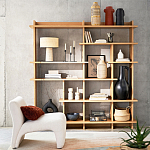 Ваза Serené Ceramic Vase Черная варинант исполнения - 8 | Loft Concept в Барнауле