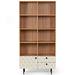 Широкий стеллаж с принтом Elise Rack варинант исполнения - 11 | Loft Concept в Барнауле