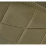 Стул велюровый хаки на золотистых металлических ножках Vendramin Chair варинант исполнения - 5 | Loft Concept в Барнауле