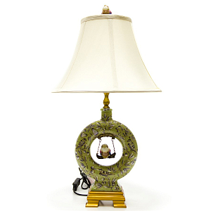 Настольная лампа Tender Green Bird