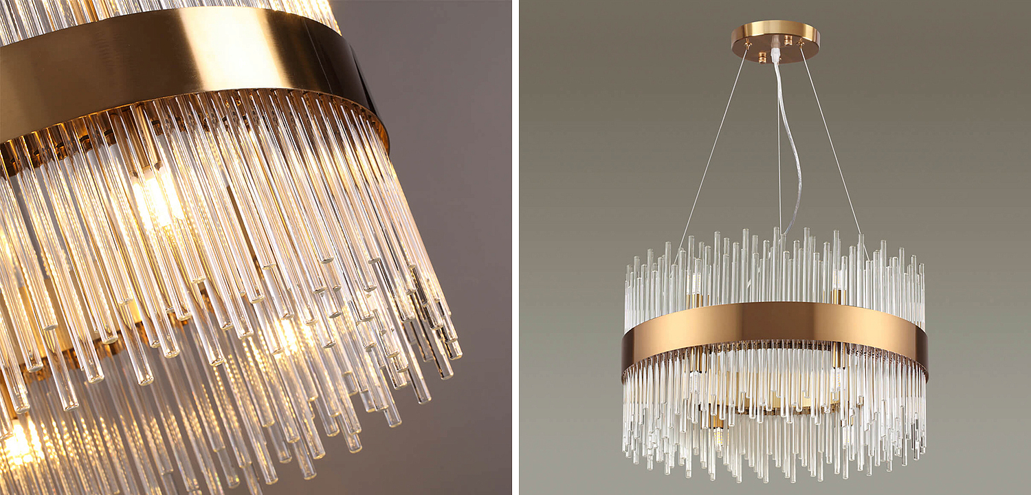 Люстра Nembus Chandelier Gold Circle Люстра Nembus Chandelier Gold Circle - Loft-Concept в Барнауле