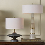 Настольная лампа с конусовидным каменным корпусом Regency варинант исполнения - 3 | Loft Concept в Барнауле