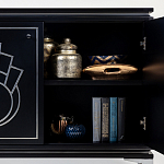 Черный комод в стиле арт-деко Luciano варинант исполнения - 8 | Loft Concept в Барнауле