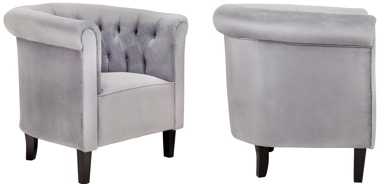 Кресло Cesare Armchair grey Кресло Cesare Armchair grey - Loft-Concept в Барнауле