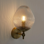 Бра с фактурным плафоном из стекла Gona варинант исполнения - 2 | Loft Concept в Барнауле