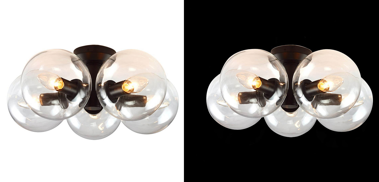 Потолочный светильник Modo 5 Globes Ceiling Lamp 41 Потолочный светильник Modo 5 Globes Ceiling Lamp 41 - Loft-Concept в Барнауле