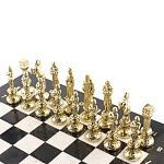Шахматы Ренессанс с доской из натурального мрамора Decorative Thematic Chess варинант исполнения - 4 | Loft Concept в Барнауле